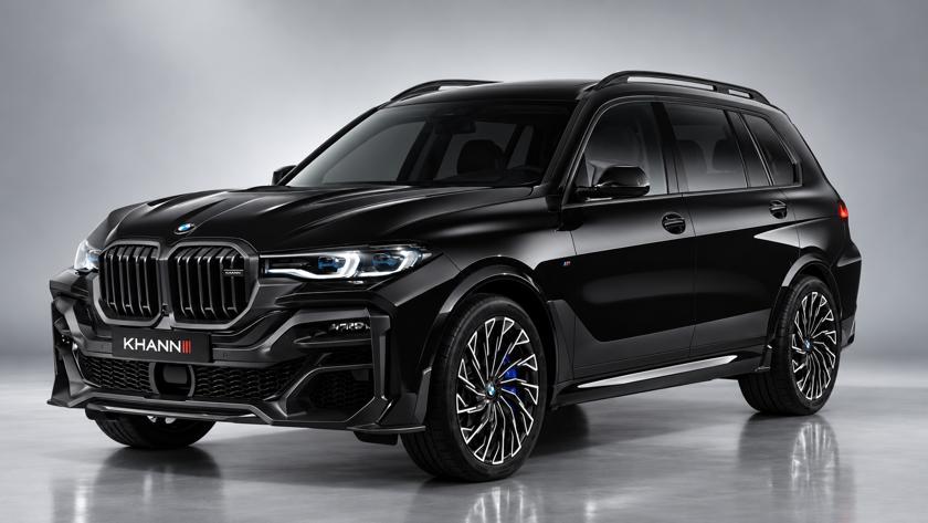 Studio presentation of BMW X7